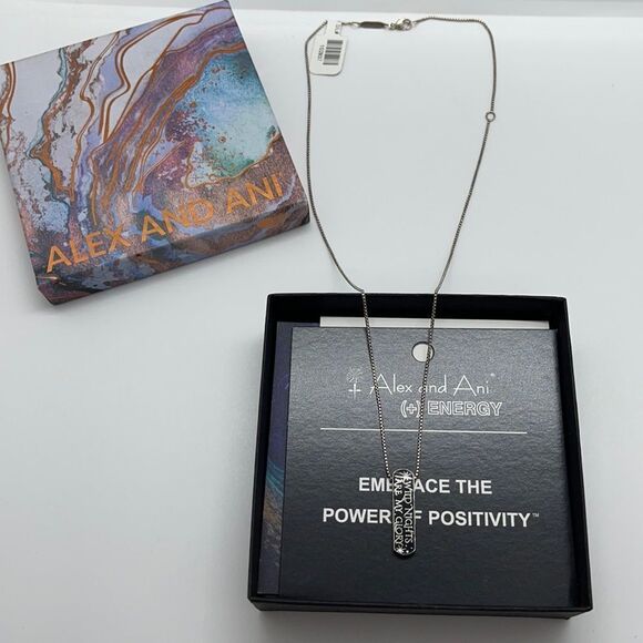 NWT Alex & Ani Wild Nights Are My Glory Necklace - Picture 2 of 4